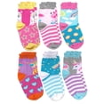 thumbnail image 7 of Jefferies Socks Girls Socks, 6 Pack Unicorn Rainbow Llama Fashion Pattern Cotton Crew Socks (Little Girls & Big Girls), 7 of 7
