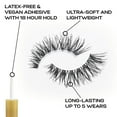 thumbnail image 5 of Eylure Wispy False Eyelashes, No. 117, 3 Pairs, 5 of 11
