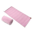 thumbnail image 2 of destyer Soft Fleece Sleeping Bag Liner Business Backpacking Thermal Camping Blanket Pink, 2 of 9