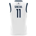 thumbnail image 3 of Youth GameDay Greats Lou Lopez-Senechal White UConn Huskies Lightweight Basketball Alumni Jersey, 3 of 4