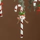 thumbnail image 1 of Adornos Navideños: Bastones de Caramelo Rojos y Blancos, Lazos de Caramelo., 1 of 6