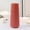 A003- Orange, variant on Tall Ceramic Vase, Vase Decor, 9.5*23cm, Navy Blue Living Room Decor, Ribbed Finish, Entryway Display, 1 Pc