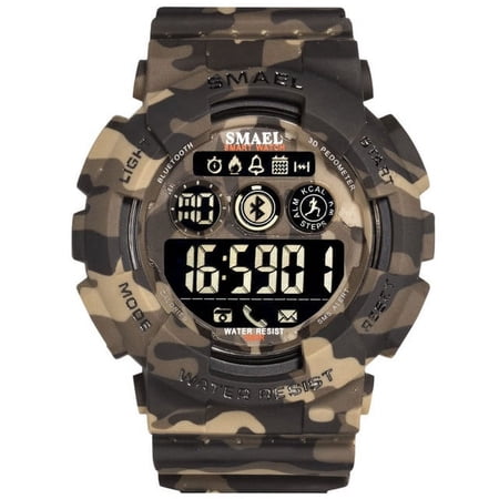 Military Digital Men Watches SMAEL New fashion Watch digital LED Clock 50M Waterproof Army Watches Sport 8013 CamoWatch for male-FD98136398