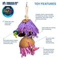 thumbnail image 4 of Prevue Pet Products Car Wash Preen & Pacify Bird Toy, 4 of 8