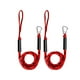 thumbnail image 4 of 2x Cuerda de amarre DYNWAVEMX 4 Pies Nylon con Lazo con Clip para Bote Canoa Embarcación Kayak rojo, 4 of 8