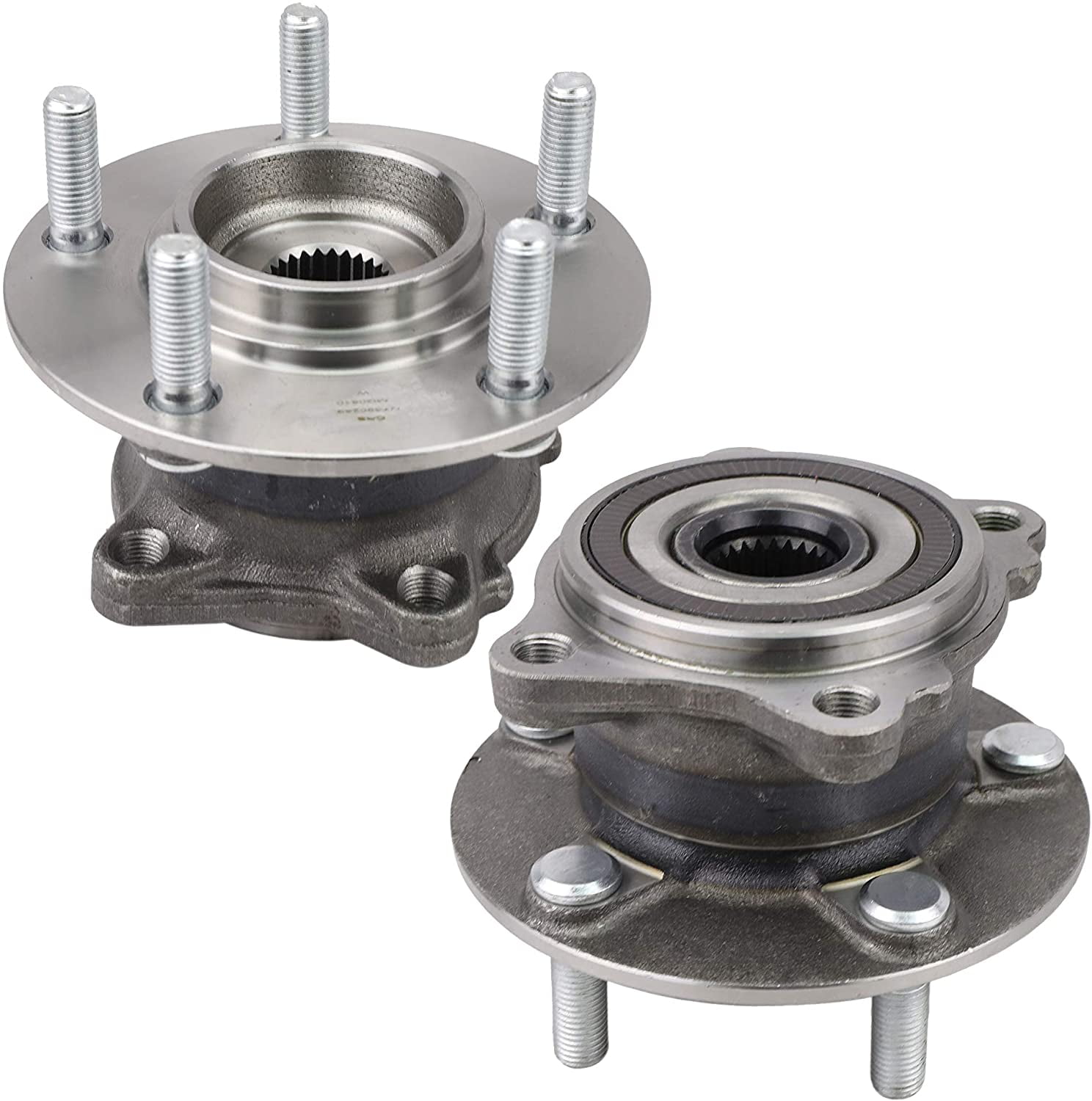 Pair 2 Rear Wheel Hub and Bearing Assembly for 2007 2008 2009 2010 2011