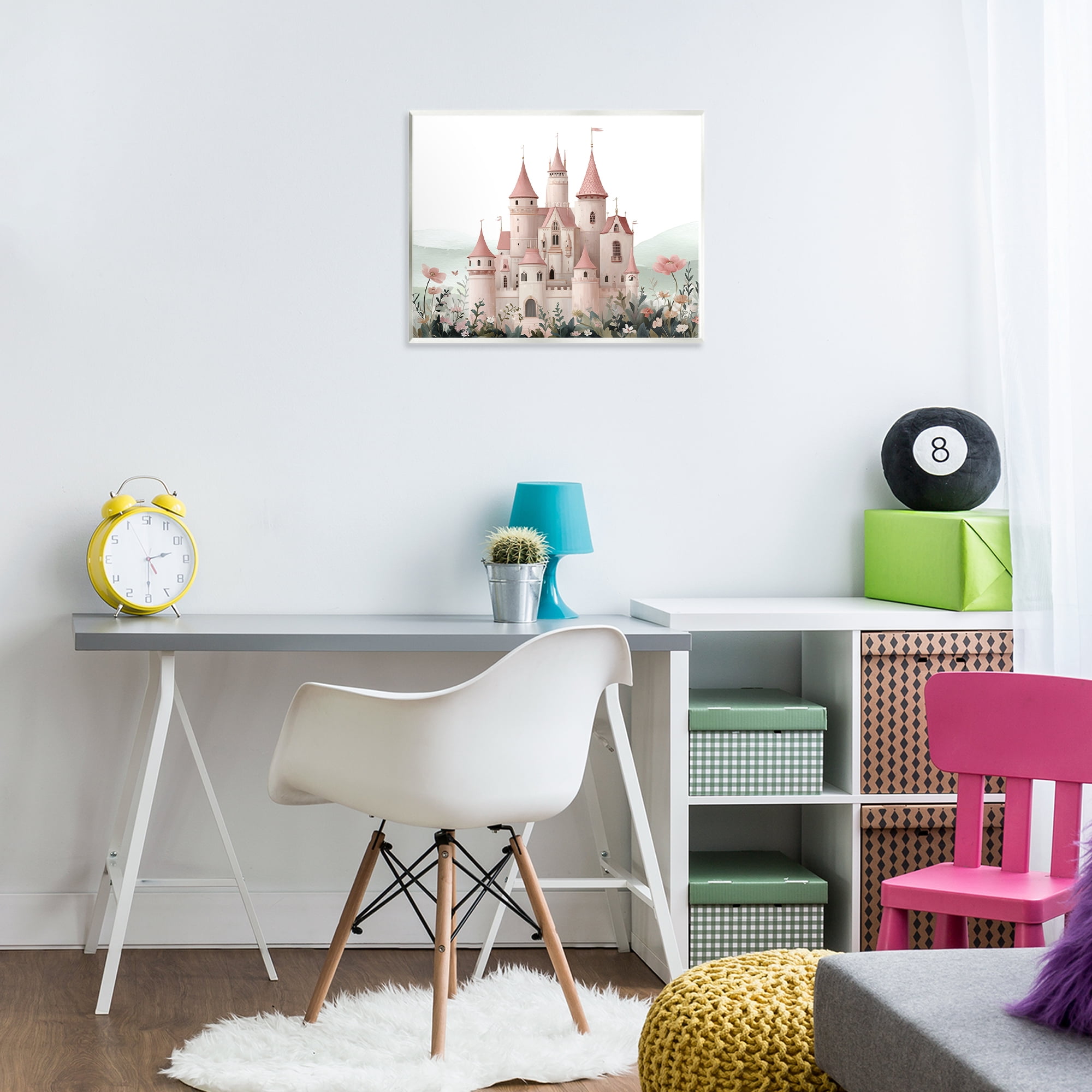 Stupell Industries A Castle For Princess Wall Plaque Art, design by Christine Simpson Art