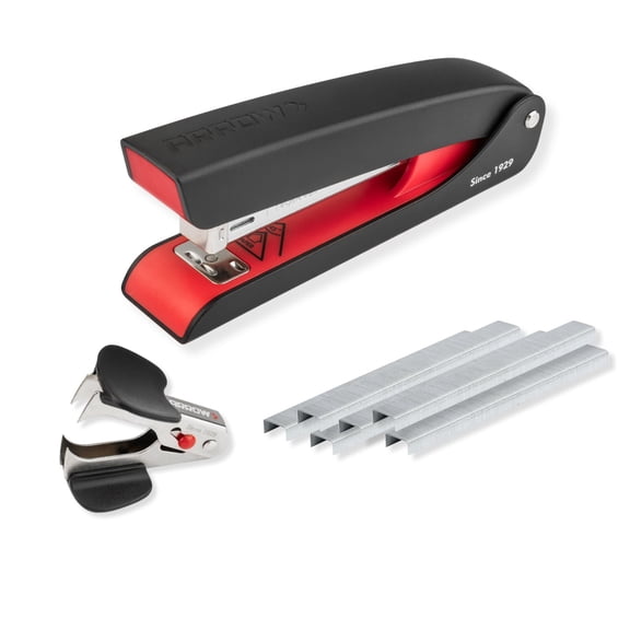Arrow Stapler Value Pack with Staple Remover and 2500 Staples