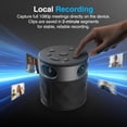 thumbnail image 3 of PANOCORE360 All-in-One Meeting Camera - 360° Conference Cam for PC Mac, Speaker & Mic Array, Auto Speaker Focus, 1080P Output, AI Voice Isolation, Local Recording,Compatible w/ Webex/Zoom/Teams/Meet, 3 of 9