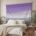 thumbnail image 3 of Purple Gray Large Tapestry for Bedroom Wall Hanging Tapestry,Vintage Rustic Abstract Striped Wooden Grain Ceiling Backdrop Tapestries Poster Blanket Wall Decor for Teens Room Living Room 85" x 90", 3 of 8