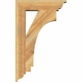 thumbnail image 3 of Ekena Millwork 3 1/2"W x 20"D x 20"H Thorton Craftsman Smooth Bracket, Western Red Cedar, 3 of 4