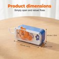 thumbnail image 2 of Automatic Pop-up Portable Floss Dispenser with 50 Pcs Dental Floss, 2026 New Travel Floss Picks Dispenser, Refillable Tooth Pick Holder for Home Travelling On-the-Go Oral Care, 2 of 8
