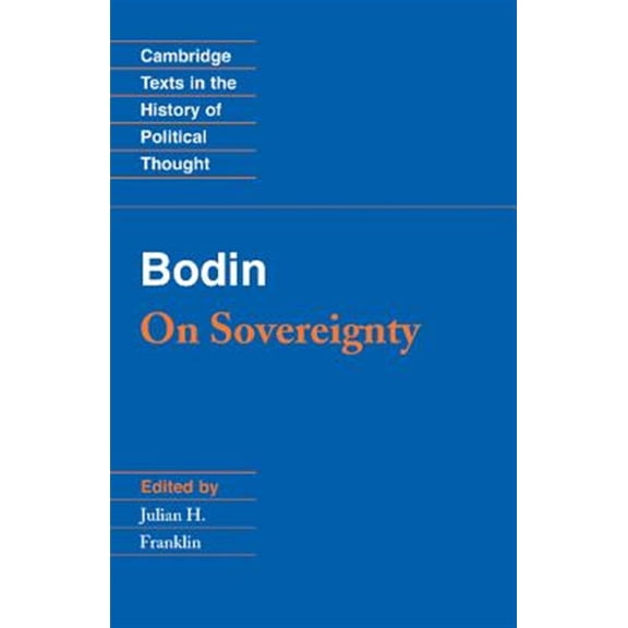 Pre-Owned Bodin: On Sovereignty (Cambridge Texts in the History of Political Thought) Paperback