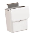thumbnail image 1 of Langgg Kitchen Waste Compost Bin Multifunction Holder for Cabinet Door Countertop White 9L, 1 of 9