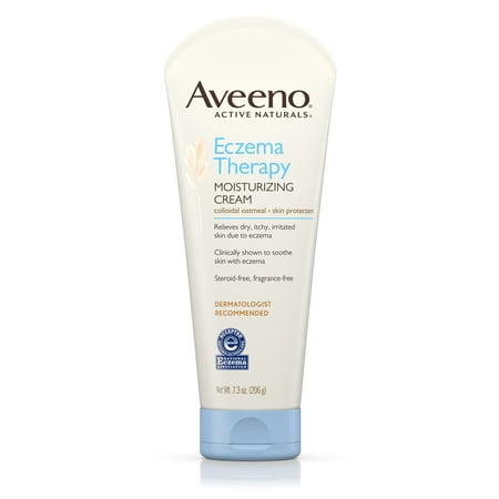 Aveeno Eczema Therapy Daily Moisturizing Cream with Oatmeal, 7.3 oz