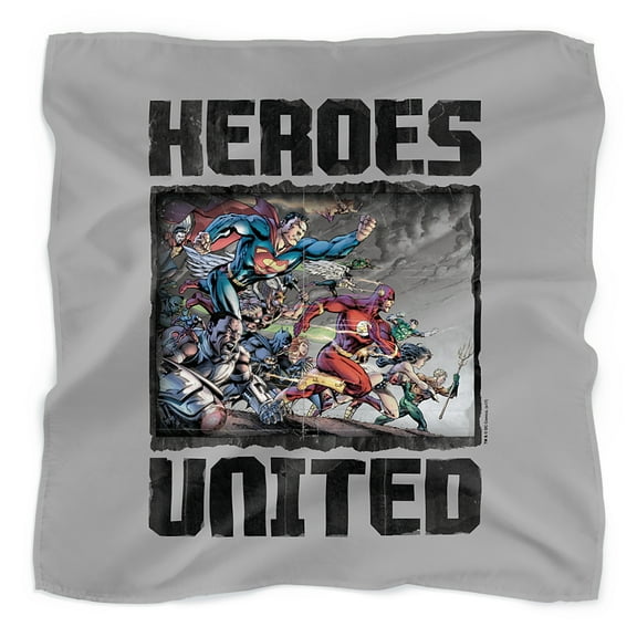 Justice League The Charge Bandana (21 in x 21 in)