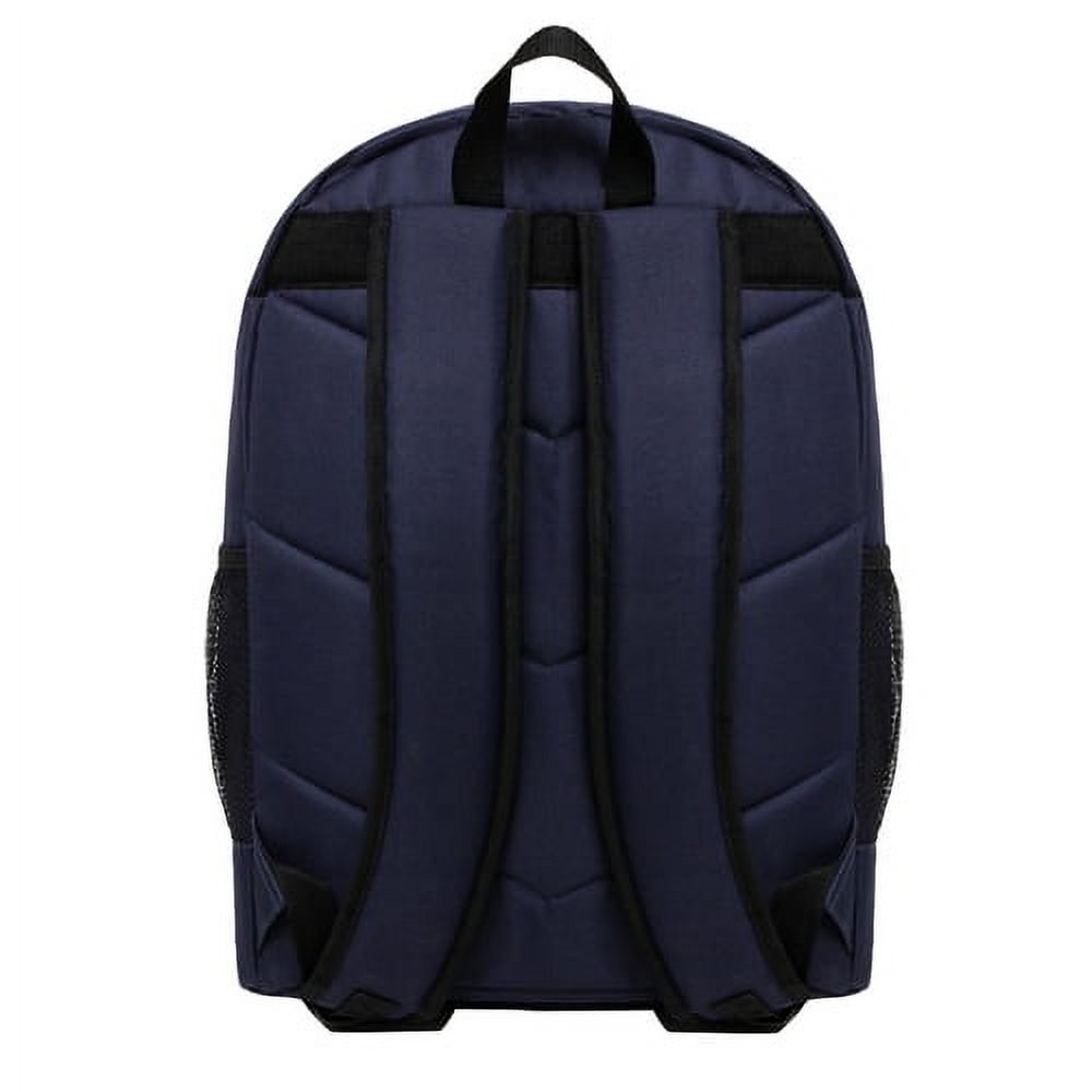 Classic Large Backpack for College Students and Kids, Lightweight Durable Travel Backpack Fits 15.6 Laptops Water Resistant Daypack Unisex Adjustable Padded Straps for Casual Everyday Use (Navy) - image 5 of 5