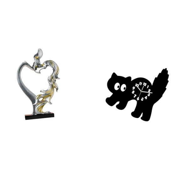 Figura de pareja besándose, estatua de pareja besándose, adorno de escritorio coleccionable para dormitorio, boda, estantería, armario, decoración del