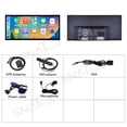 thumbnail image 3 of 15.8 inch Carplay Screen Radio Multimedia Player for Mercedes-Benz E 4-door W212 2012 2013 2014 Models Universal Car Navigation GPS Upgrade Headunit Android Display Video 1080P Replace System, 3 of 13