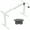 White, variant on VIVO Black Electric Stand Up Desk Frame, Single Motor Standing Adjustable Base