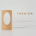 thumbnail image 4 of Fridja Small Night Lights Bedside Table Lamps Minimalist Solid Wood Table Lamp Bedside, 4 of 9