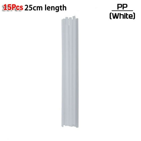 

BAMILL 15Pcs 9.84 Inch Plastic Welding Rods ABS PP PVC PE Welding Sticks Bumper Repair