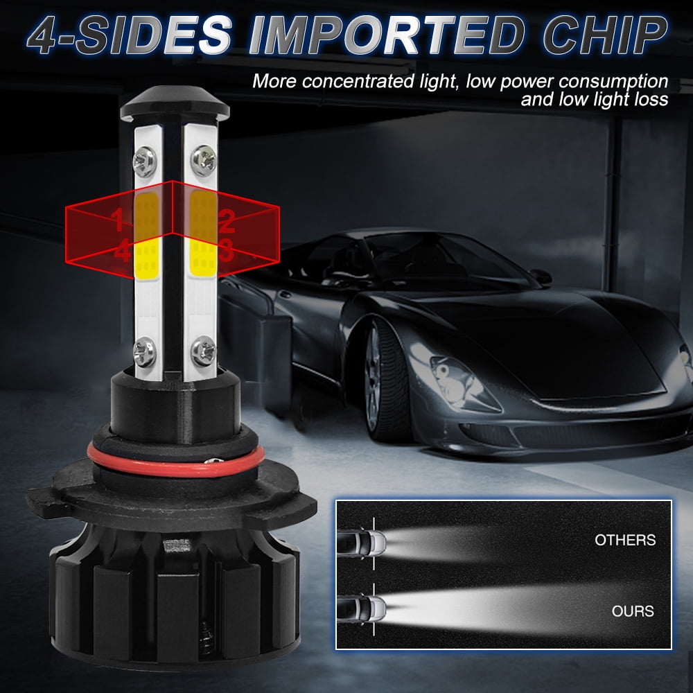 For Suzuki Grand Vitara 2006 2007 2008 2009 2010 2011 2012 2013 LED Headlight High Low Beam Bulb 4pc