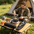 thumbnail image 6 of Grill Tool Storage Bag,Waterproof Tear-Resistants Storage Bag for Camping Hiking BBQ Party 17.7x3.2x3.2 Inch, 6 of 7