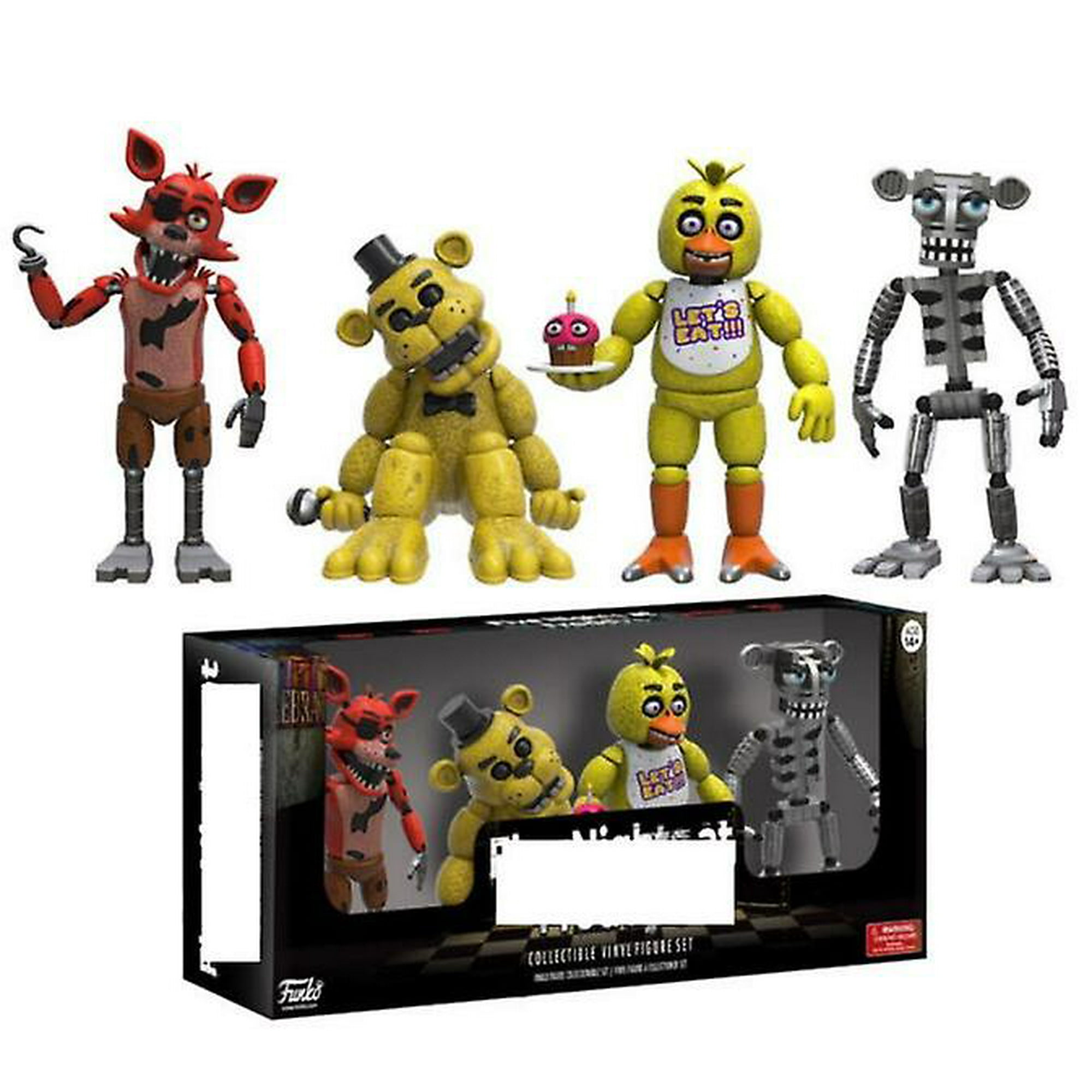 Funko Nightmare Set Of 4 Figures: Five Nights At Freddy's Fnaf 4 Funko Nightmare Set Of 4 Figures: Five Nights At Freddy's Fnaf 4