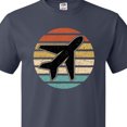 thumbnail image 4 of Inktastic Airplane Pilot Vintage Sunset T-Shirt, 4 of 5