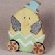 thumbnail image 4 of Decoraciones de Pascua, bonito adorno de pollito de madera, bricolaje para el hogar, decoración de boda para el Día de San Valentín, suministros de regalo, 4 of 5