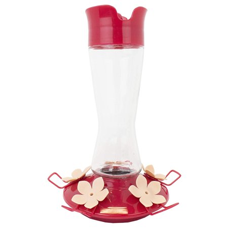 Perky-Pet 9201-6 Top-Fill Pinch-Waist Hummingbird Nectar Feeder, Glass, Each