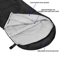 thumbnail image 3 of Saco de dormir tipo sobre impermeable portátil para adultos y niños, para 3-4 estaciones, para viajar, acampar y hacer senderismo, 3 of 5