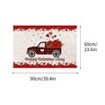 thumbnail image 3 of Valentine's Day Decoration Door Mat, Kitchen Rug Nonslip Washable Entrance Bathroom Doormat for Living Room Bedroom Home Decorations, Front Door Bathroom Entrance Mat Carpet Carpet, 3 of 3