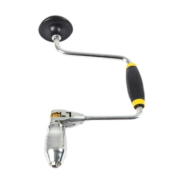 Broca de carpintero con clip oscilante, herramienta de perforación manual para carpintería fácil de usar 33 x 185 cm