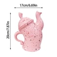 thumbnail image 3 of Pots and jars with attitude, large-capacity interesting storage jars, loly storage jars suitable for kitchen countertops, ideal for coffee, tea, spices, etc., with sealed cors., 3 of 6
