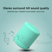LACKUST A11 Macaron Mini Wireless Bluetooth Speaker Subwoofer USB Card Small Speaker,Blue