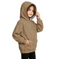thumbnail image 4 of Grblisyd Girls Hoodies Cute Leopard Print Pullover Sweatshirts Fashion Casual Long Sleeve Fall Top, 4 of 5