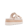 thumbnail image 6 of Madden Girl Women's Mythicall Two Strap Slide Platform Sandal, 6 of 7