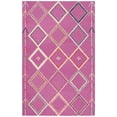 thumbnail image 2 of SAFAVIEH Bellagio Delicia Geometric Wool Area Rug, Fuchsia/Multi, 6' x 9', 2 of 8