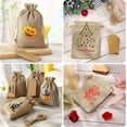 thumbnail image 4 of Bolsas de Arpillera con Cordón, 50 Bolsas de Lino para Bodas, Bolsas de Yute para Joyería, Bolsa de Regalo para Dulces, Cumpleaños, Fiestas, Regalos de Boda, 4 of 4