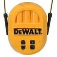 thumbnail image 2 of Dewalt DPG17 Wireless Built-in Microphone Bluetooth Over-Ear, Black & Yellow, 2 of 4