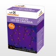 thumbnail image 3 of Luces de halloween Way to Celebrate cascada con 100 luces led color naranja 2.4m, 3 of 3