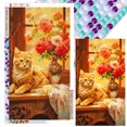 thumbnail image 1 of 5D DIY Con Taladro Gato Mandarina en Una Pintura 40x70cm, 1 of 9