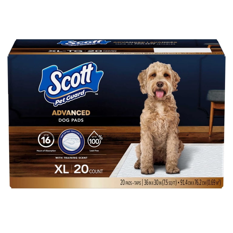 Scott Pet Guard Advanced Dog Pads, XL, 20-Pack photo 8