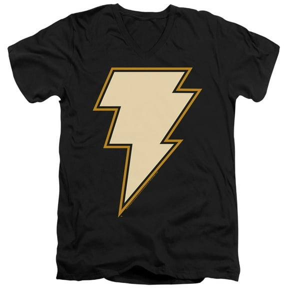 Black Adam, Chest Emblem Unisex Adult V-Neck T Shirt