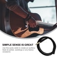 thumbnail image 3 of 1pc Guitar Line Cannon Head Male-to-female Balance Line Audio Line Guitar Cable (Black), 3 of 9