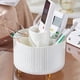 thumbnail image 3 of Organizador de maquillaje giratorio con soporte para brochas de maquillaje y vaso para guardar brochas de maquillaje., 3 of 8