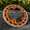 thumbnail image 5 of WFS Helix Chainring 44T 1/8" 110mm Old School BMX Single Speed Fixie , Orange # WFS3061, 5 of 6