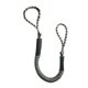 thumbnail image 4 of Cuerda elástica para muelle de barco, cuerda de amarre con amortiguador, accesorios para barcos 4 Onda blanca negra, 4 of 9